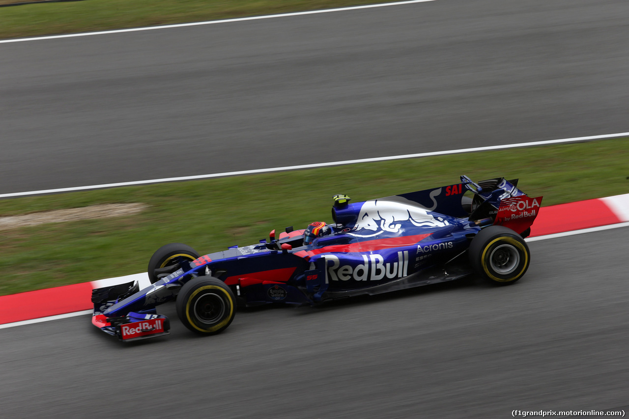 GP MALESIA, 29.09.2017 - Prove Libere 2, Carlos Sainz Jr (ESP) Scuderia Toro Rosso STR12