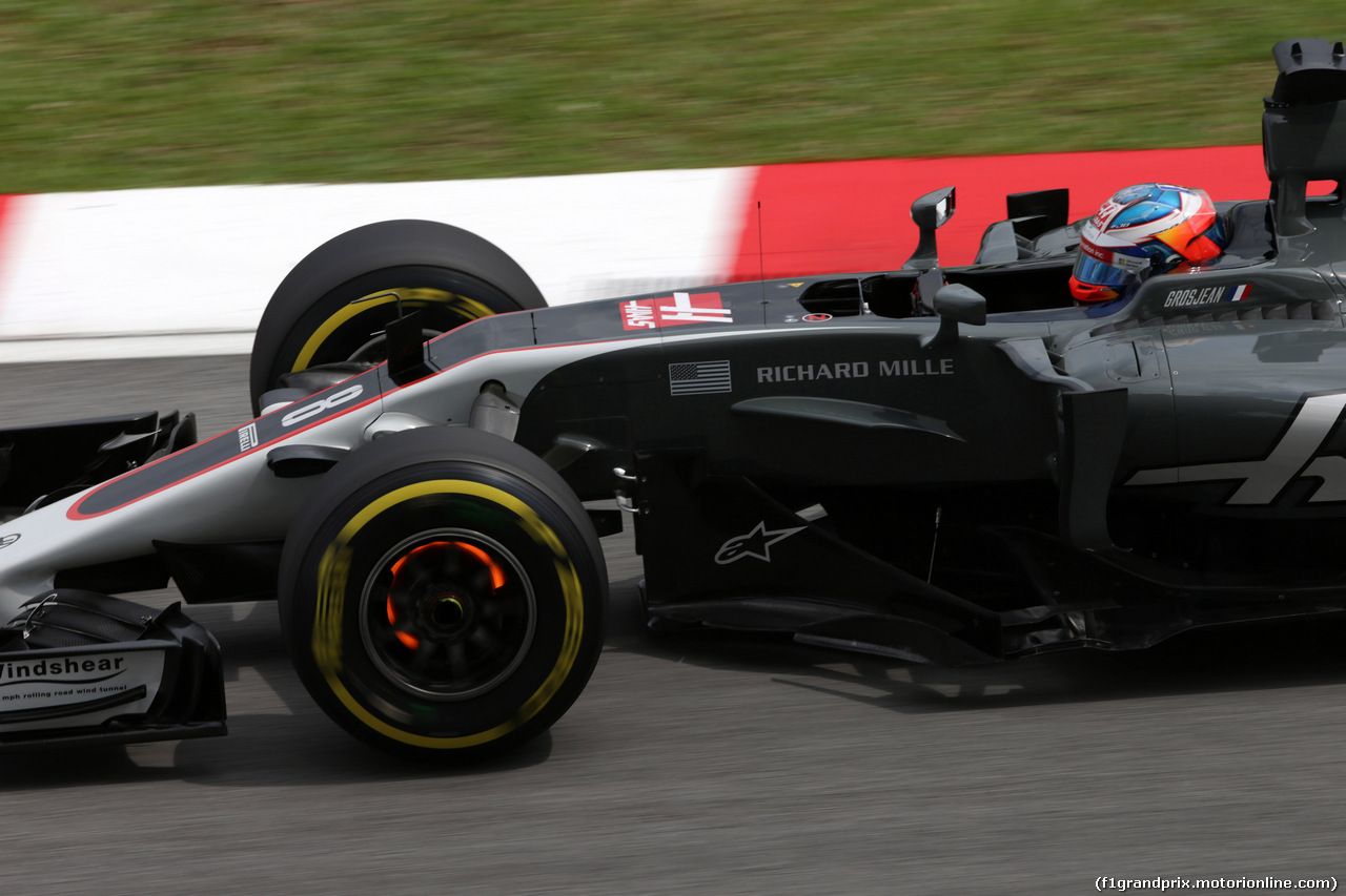 GP MALESIA, 29.09.2017 - Prove Libere 2, Romain Grosjean (FRA) Haas F1 Team VF-17