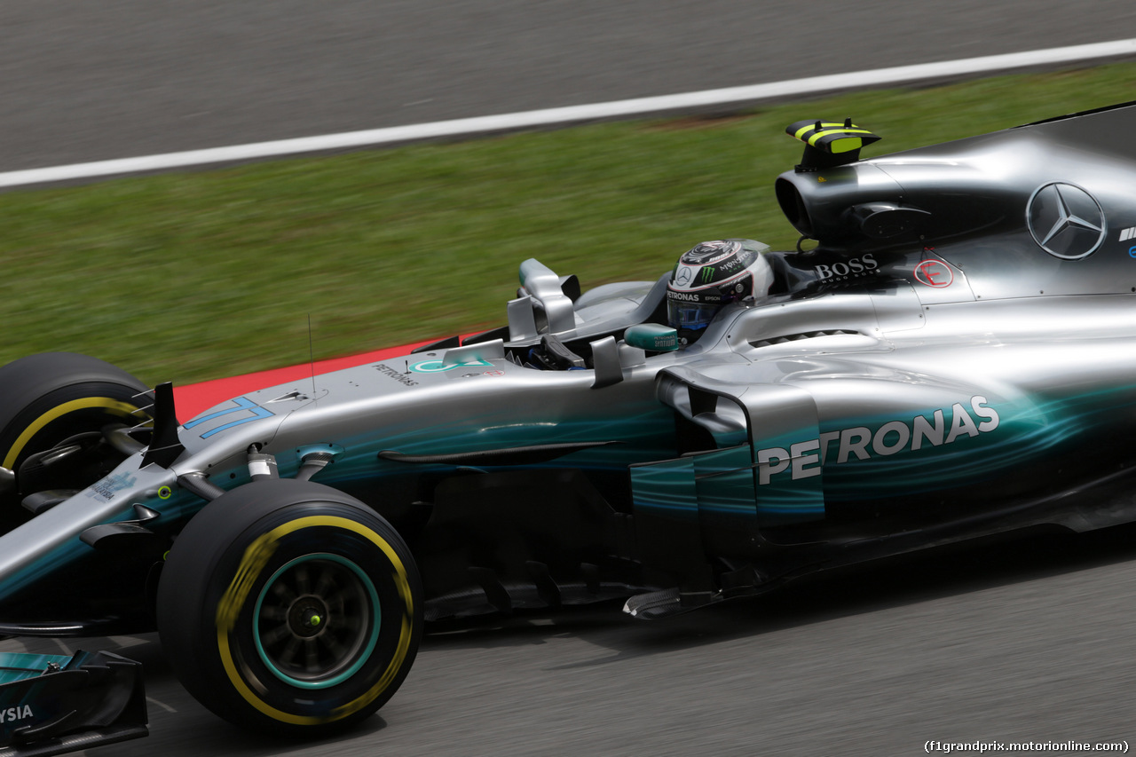GP MALESIA, 29.09.2017 - Prove Libere 2, Valtteri Bottas (FIN) Mercedes AMG F1 W08