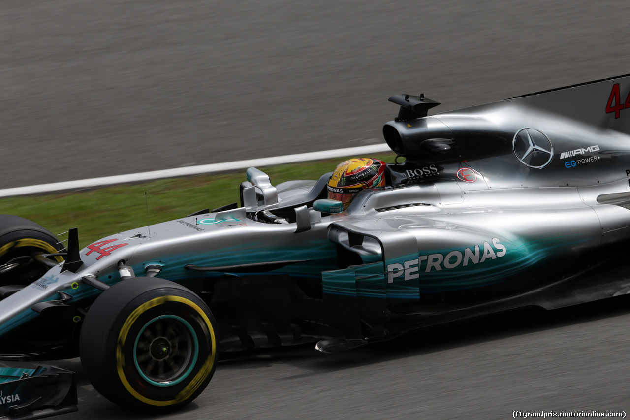 GP MALESIA, 29.09.2017 - Prove Libere 2, Lewis Hamilton (GBR) Mercedes AMG F1 W08
