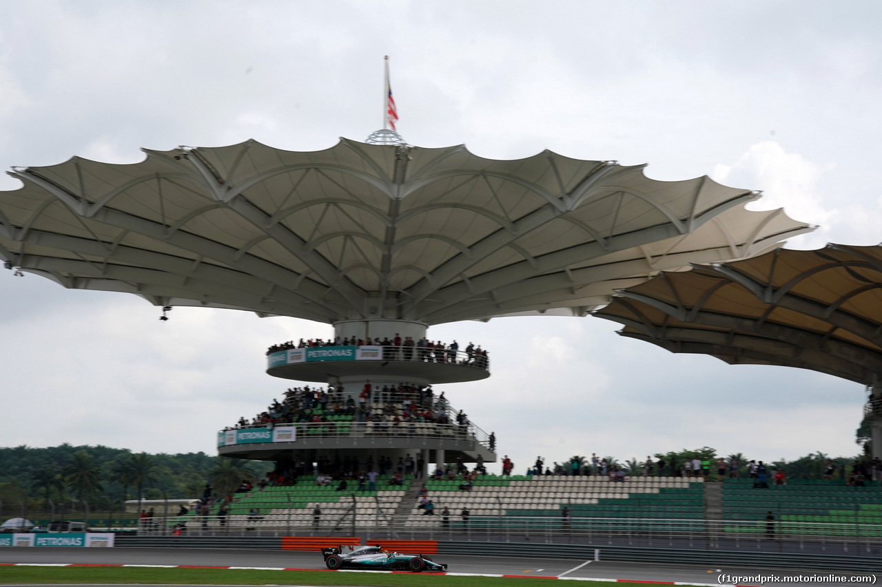 GP MALESIA, 29.09.2017 - Prove Libere 2, Lewis Hamilton (GBR) Mercedes AMG F1 W08