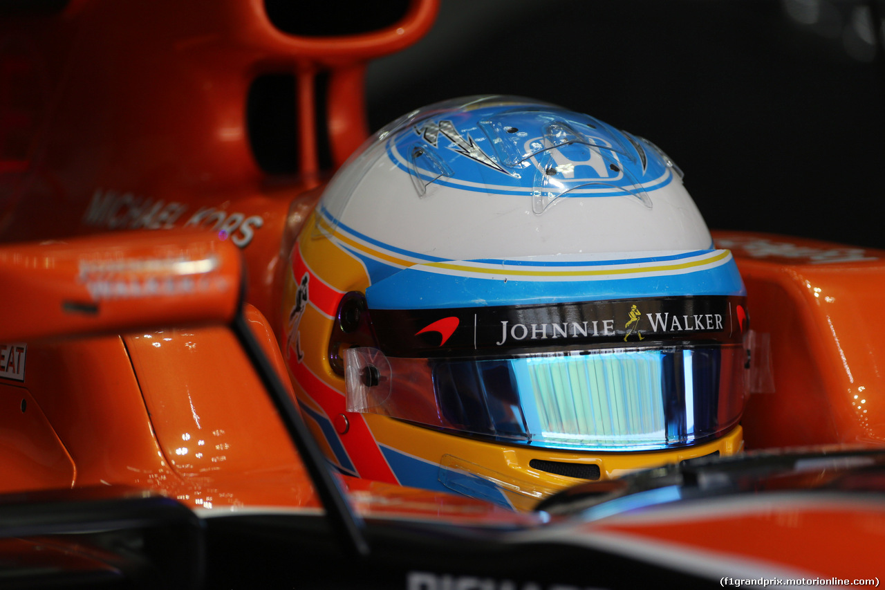 GP MALESIA, 29.09.2017 - Prove Libere 2, Fernando Alonso (ESP) McLaren MCL32