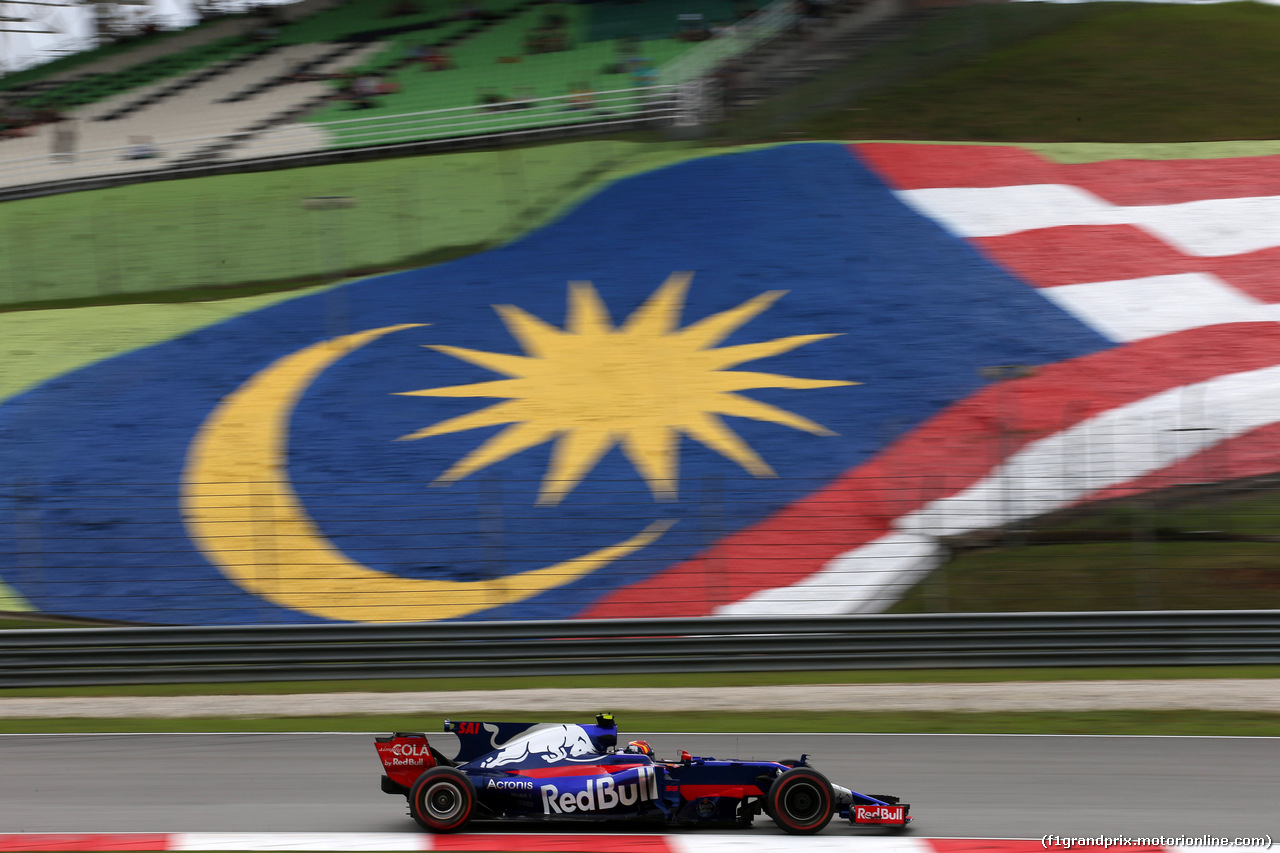 GP MALESIA, 29.09.2017 - Prove Libere 2, Carlos Sainz Jr (ESP) Scuderia Toro Rosso STR12