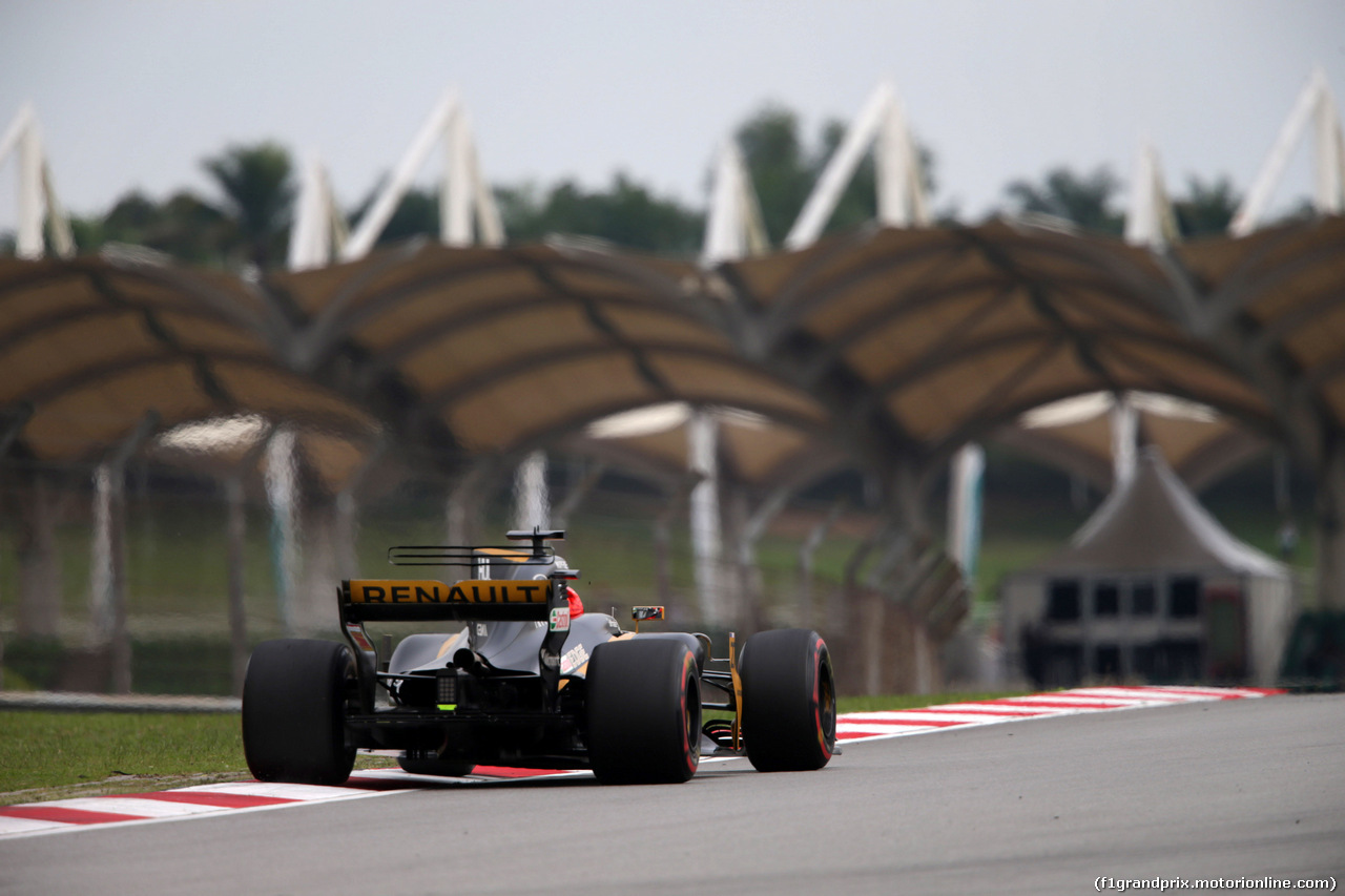 GP MALESIA, 29.09.2017 - Prove Libere 2, Nico Hulkenberg (GER) Renault Sport F1 Team RS17