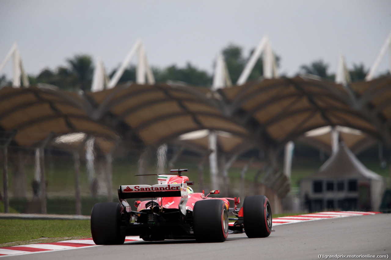 GP MALESIA, 29.09.2017 - Prove Libere 2, Sebastian Vettel (GER) Ferrari SF70H
