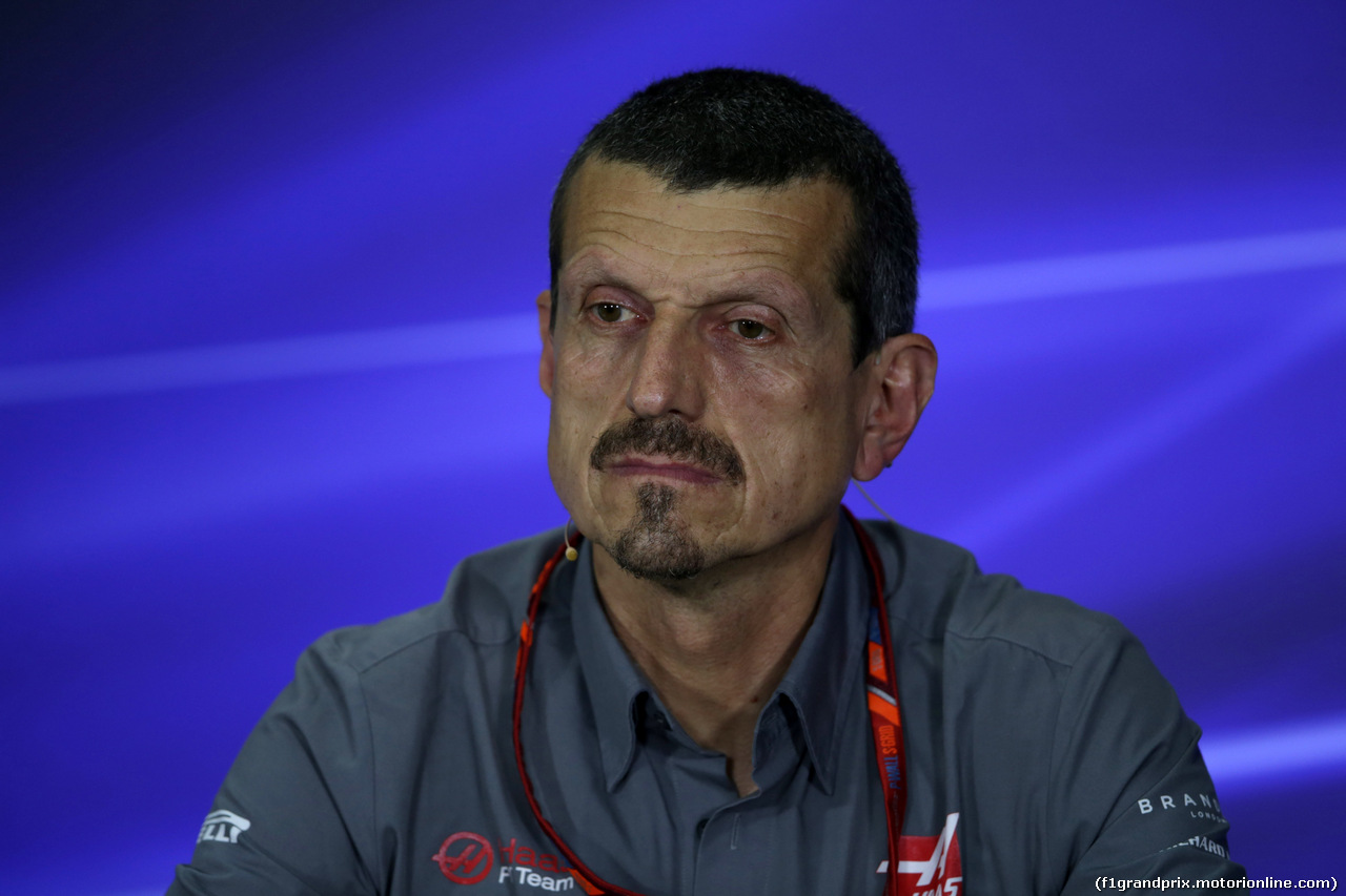 GP MALESIA, 29.09.2017 - Conferenza Stampa, Guenther Steiner (ITA) Haas F1 Team Prinicipal