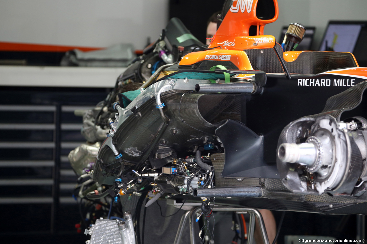 GP MALESIA, 29.09.2017 - McLaren MCL32 engine
