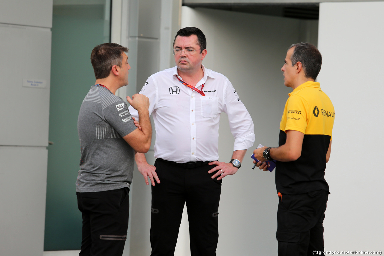 GP MALESIA, 29.09.2017 - Eric Boullier (FRA) McLaren Racing Director