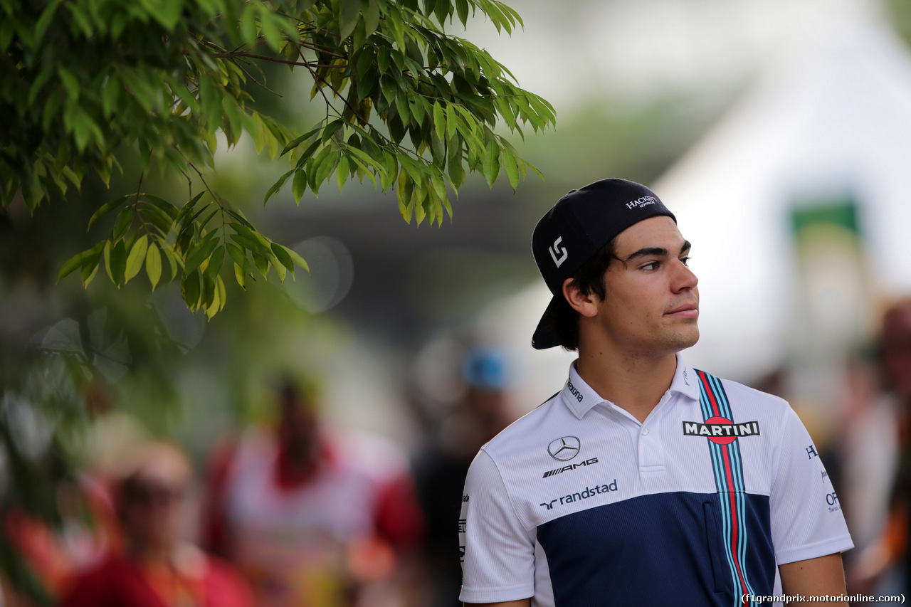 GP MALESIA, 29.09.2017 - Lance Stroll (CDN) Williams FW40