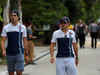 GP MALESIA, 29.09.2017 - Lance Stroll (CDN) Williams FW40 e Felipe Massa (BRA) Williams FW40