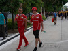 GP MALESIA, 29.09.2017 - Diego Ioverno (ITA) Ferrari Operations Director e Kimi Raikkonen (FIN) Ferrari SF70H