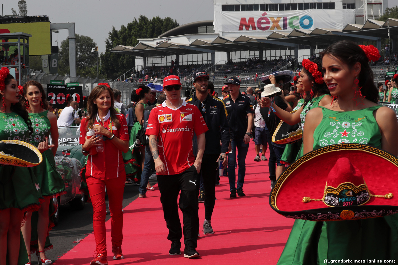 GP MESSICO, 29.10.2017 - Kimi Raikkonen (FIN) Ferrari SF70H