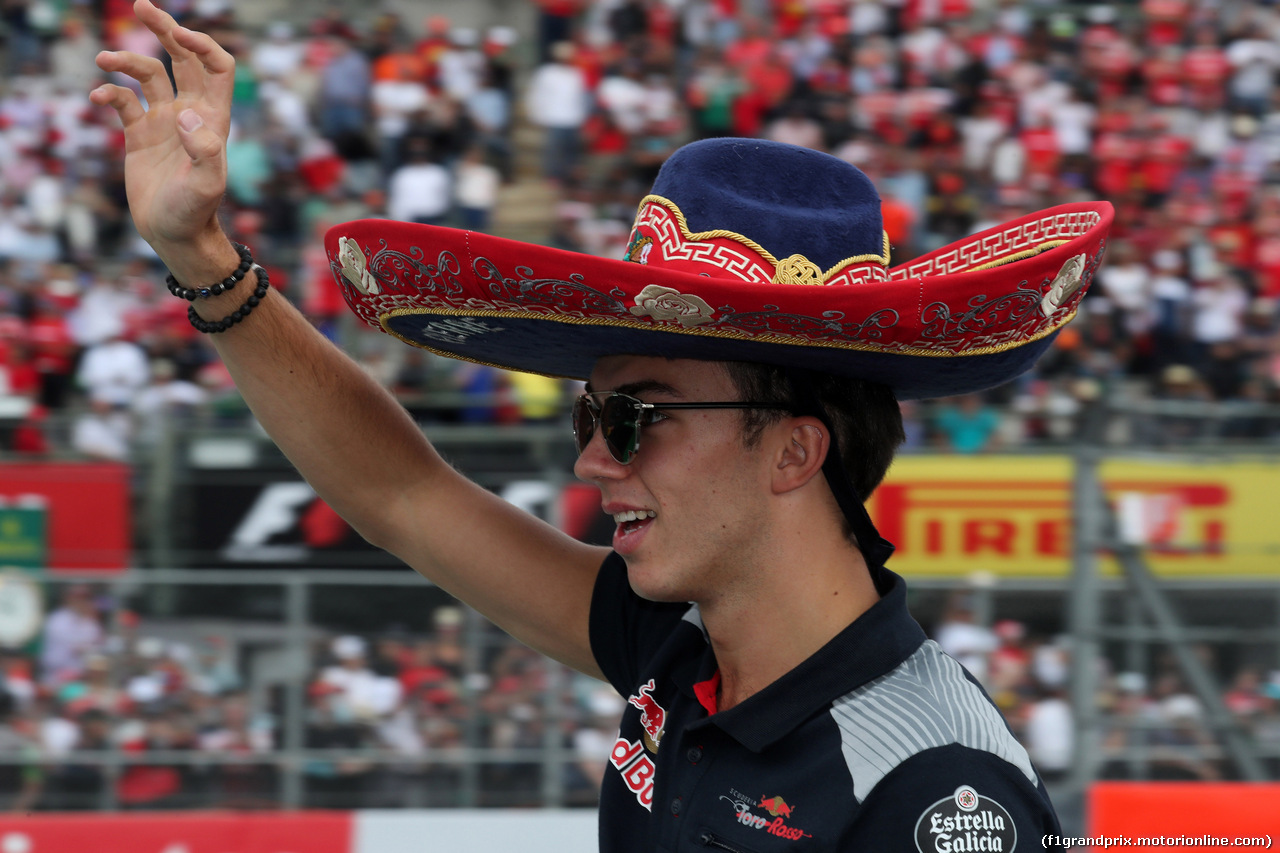 GP MESSICO, 29.10.2017 - Pierre Gasly (FRA) Scuderia Toro Rosso STR12