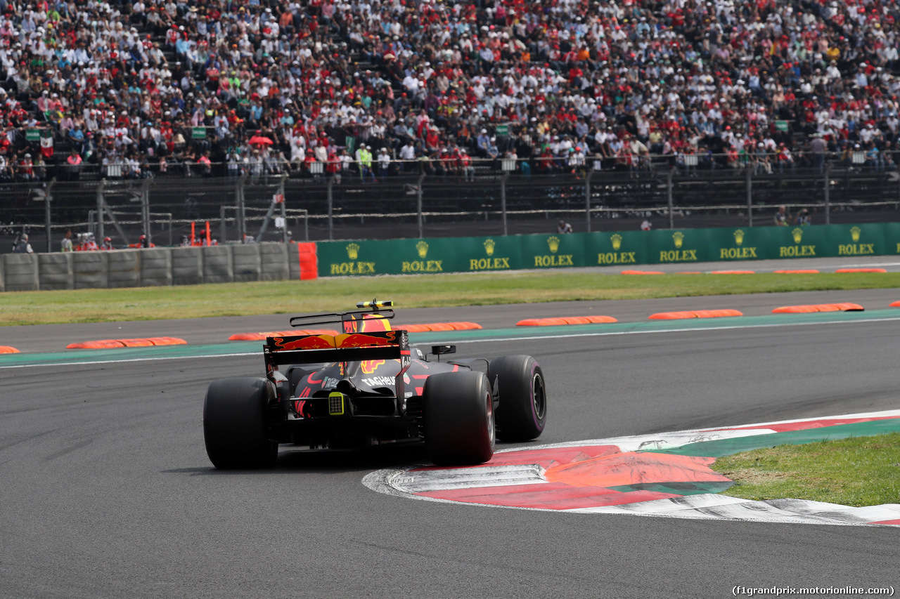 GP MESSICO, 29.10.2017 - Gara, Max Verstappen (NED) Red Bull Racing RB13