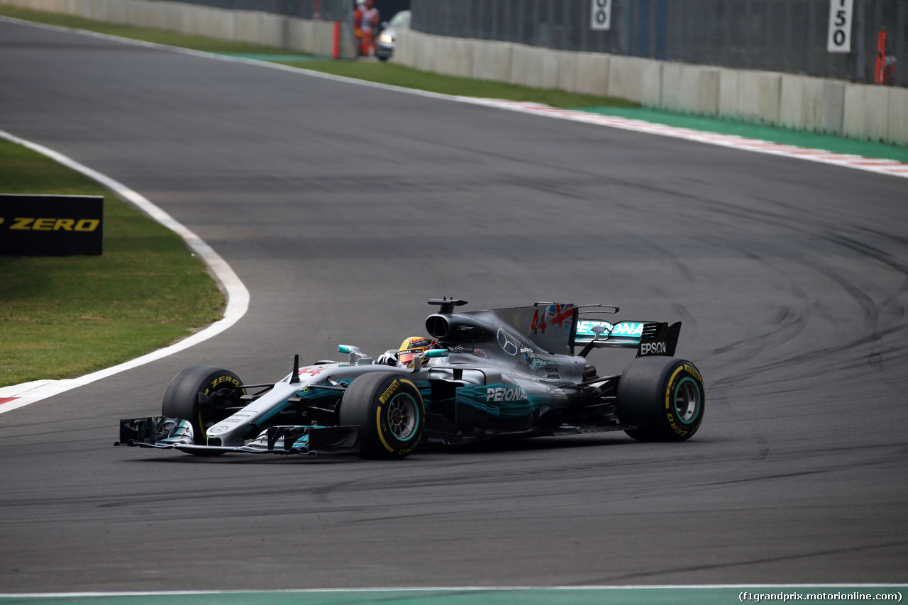 GP MESSICO, 29.10.2017 - Gara, Lewis Hamilton (GBR) Mercedes AMG F1 W08