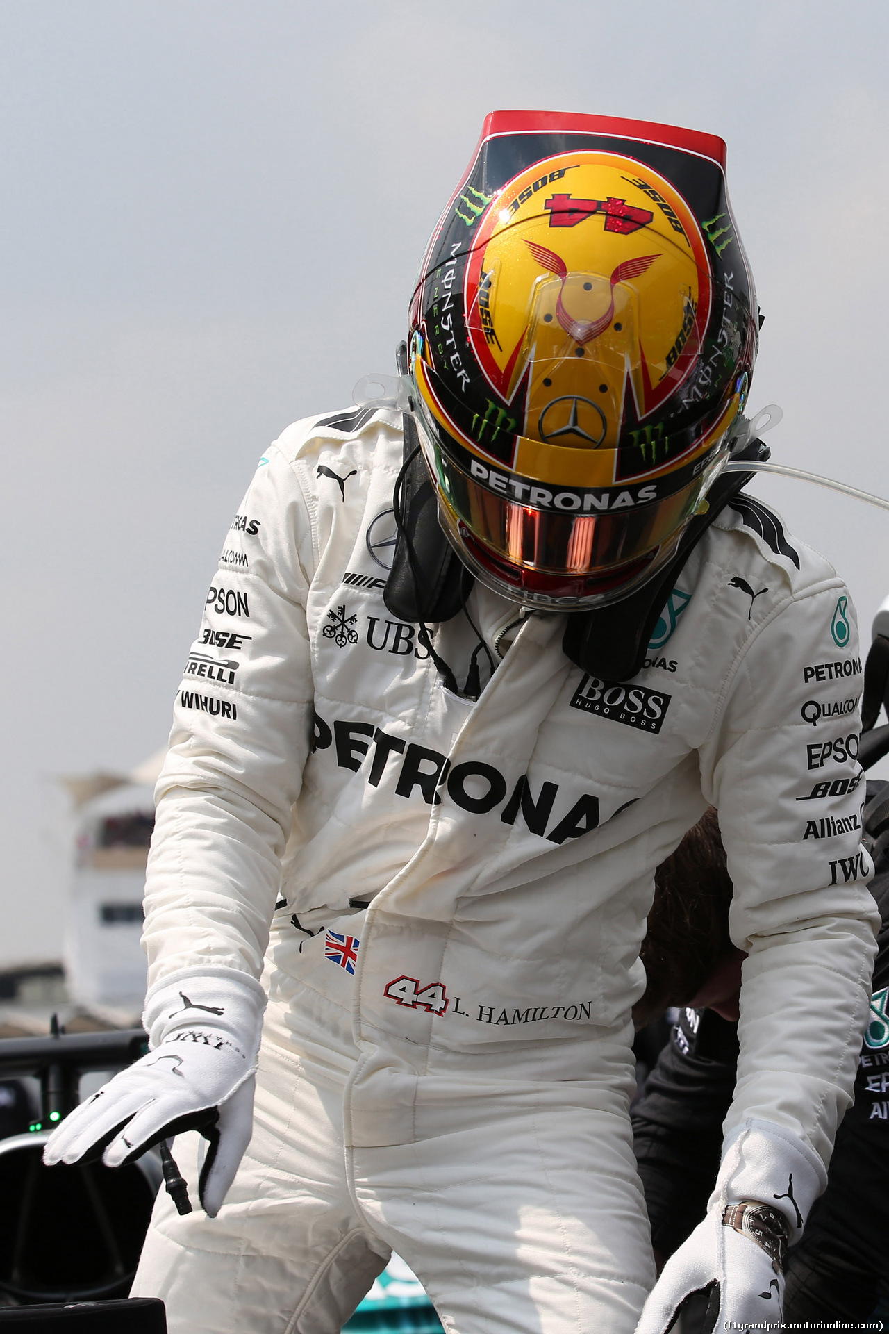GP MESSICO, 29.10.2017 - Gara, Lewis Hamilton (GBR) Mercedes AMG F1 W08