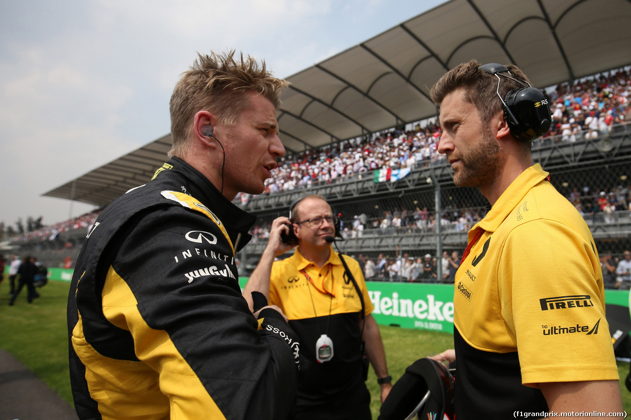 GP MESSICO, 29.10.2017 - Gara, Nico Hulkenberg (GER) Renault Sport F1 Team RS17