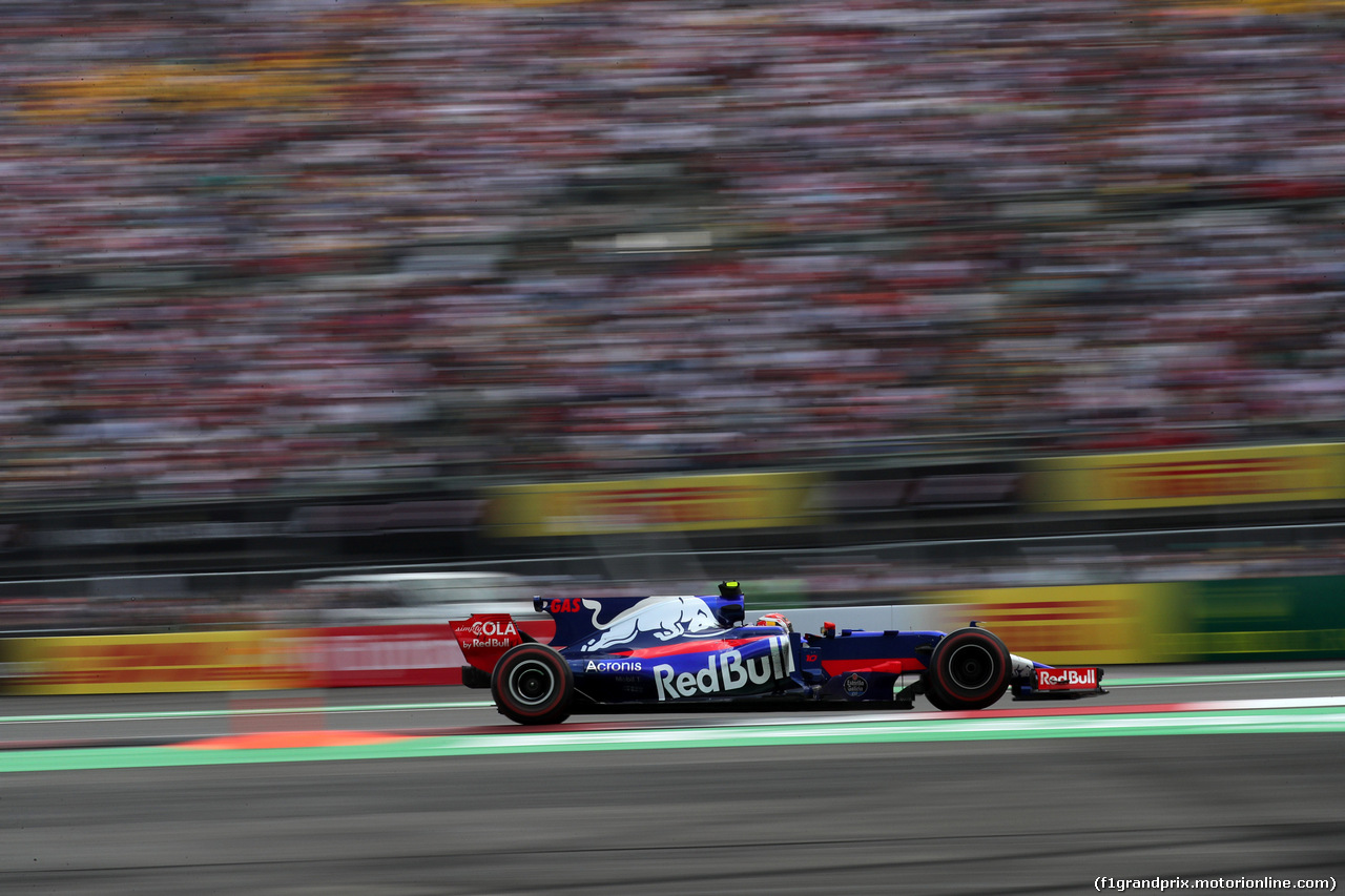 GP MESSICO, 29.10.2017 - Gara, Pierre Gasly (FRA) Scuderia Toro Rosso STR12