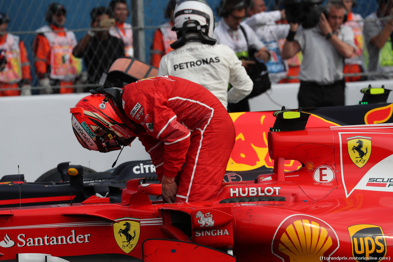 GP MESSICO, 29.10.2017 - Gara, 3rd place Kimi Raikkonen (FIN) Ferrari SF70H