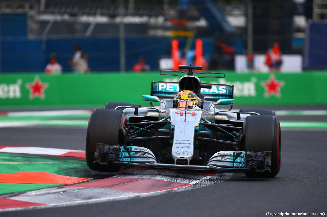 GP MESSICO, 29.10.2017 - Gara, Lewis Hamilton (GBR) Mercedes AMG F1 W08