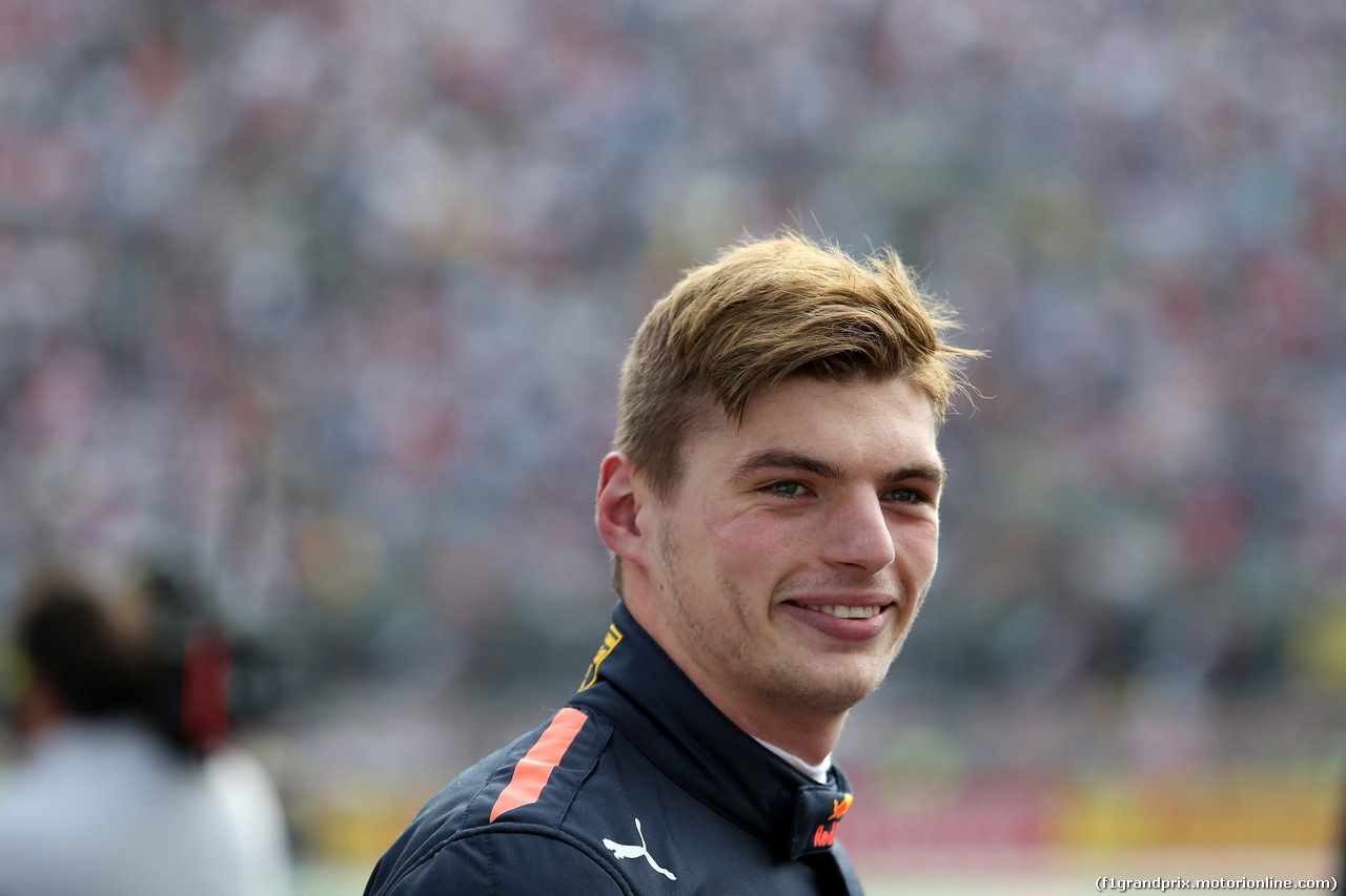 GP MESSICO, 29.10.2017 - Gara, Max Verstappen (NED) Red Bull Racing RB13 vincitore