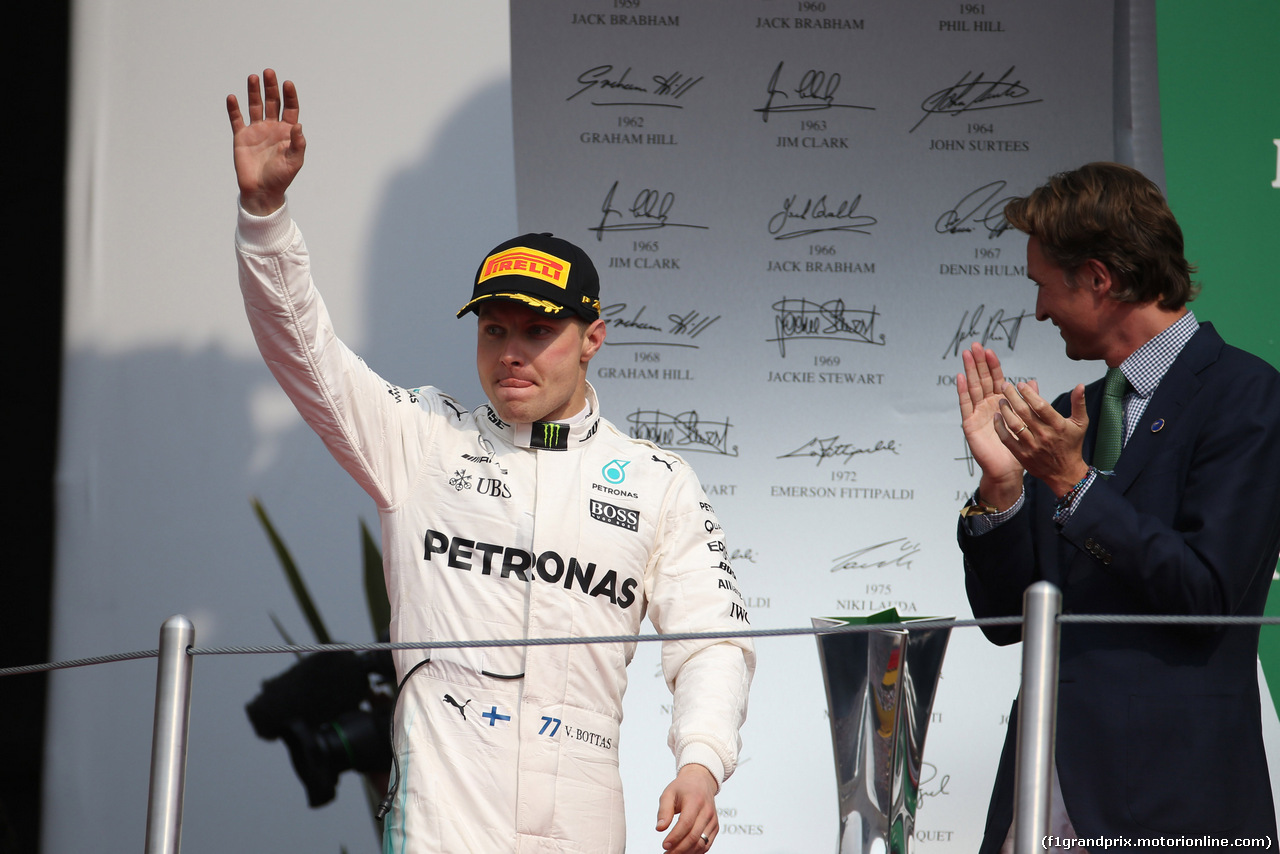 GP MESSICO, 29.10.2017 - Gara, 2nd place Valtteri Bottas (FIN) Mercedes AMG F1 W08