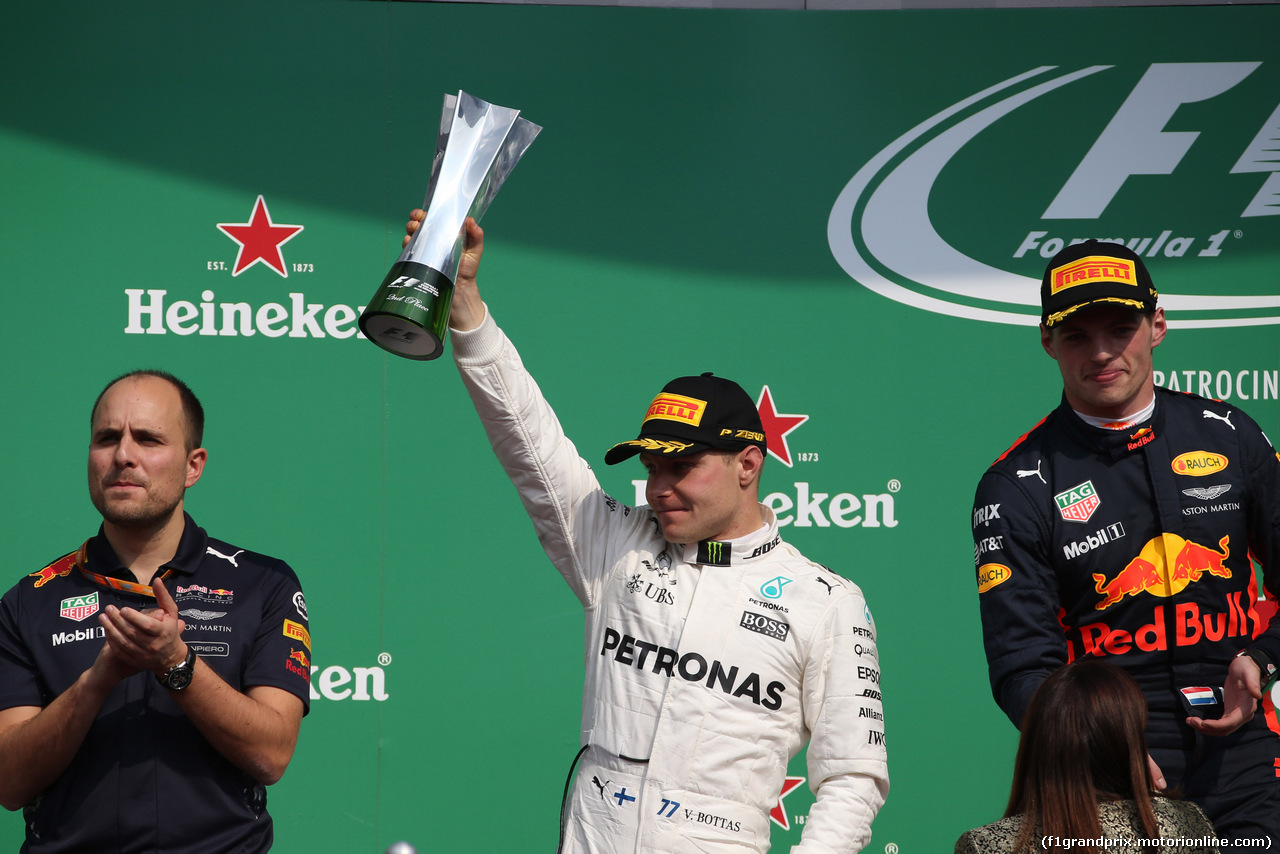 GP MESSICO, 29.10.2017 - Gara, 2nd place Valtteri Bottas (FIN) Mercedes AMG F1 W08