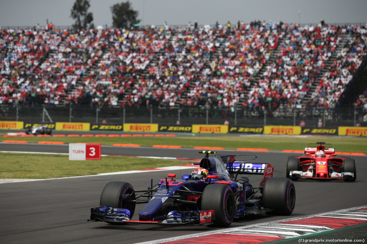 GP MESSICO, 29.10.2017 - Gara, Brendon Hartley (NZL) Scuderia Toro Rosso STR12