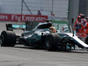 GP MESSICO, 29.10.2017 - Gara, Lewis Hamilton (GBR) Mercedes AMG F1 W08 with a puncture