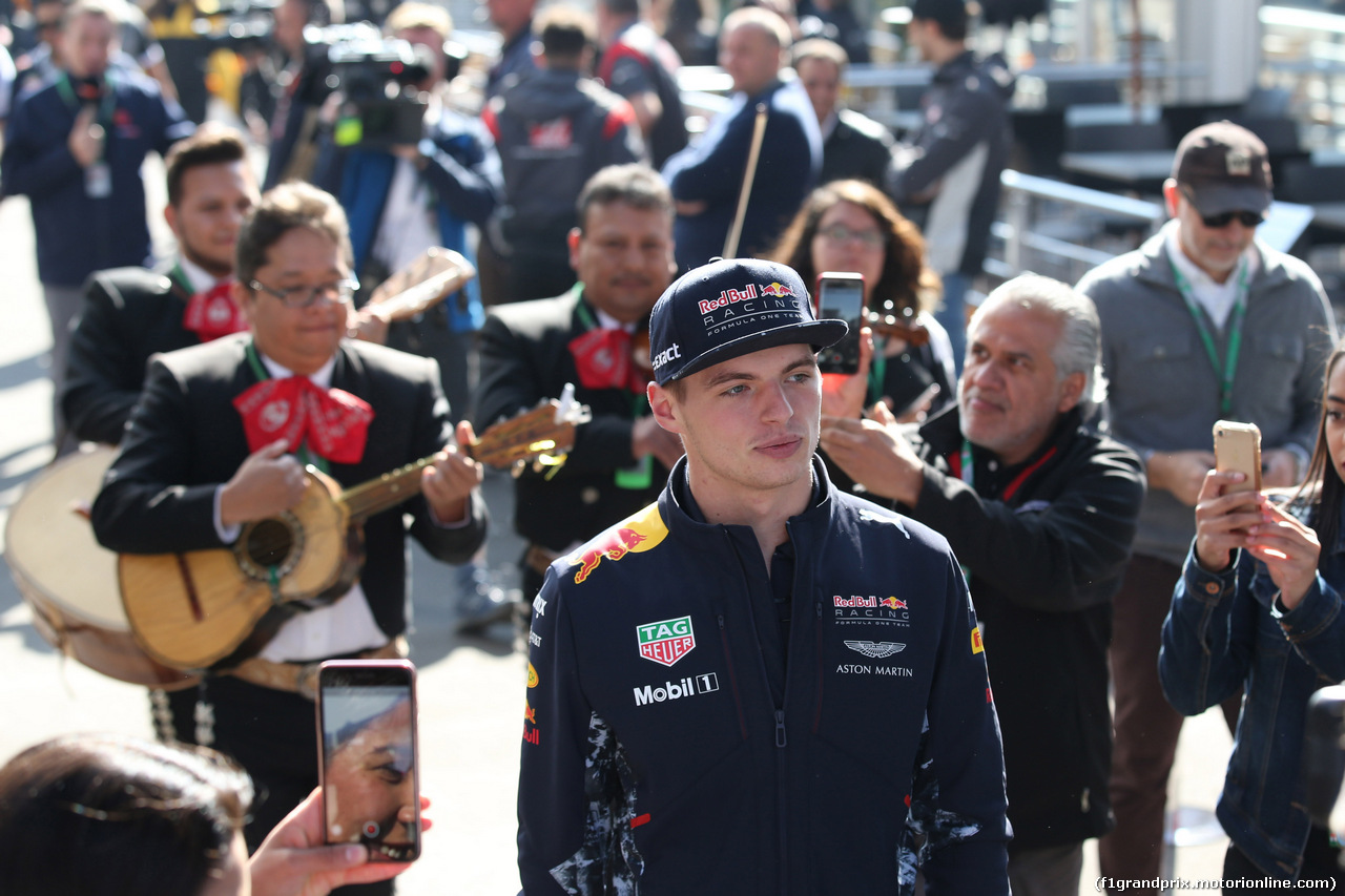 GP MESSICO, 26.10.2017 - Max Verstappen (NED) Red Bull Racing RB13