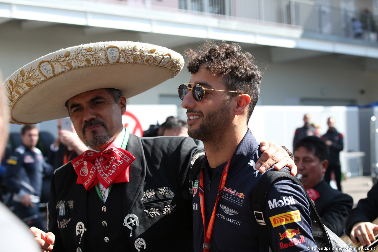 GP MESSICO, 26.10.2017 - Daniel Ricciardo (AUS) Red Bull Racing RB13