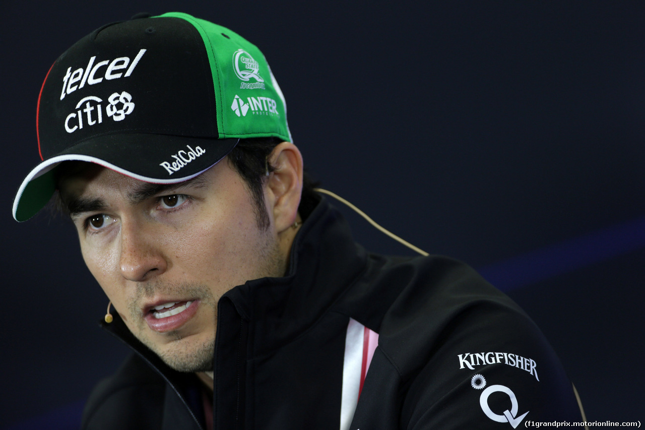 GP MESSICO, 26.10.2017 - Sergio Perez (MEX) Sahara Force India F1 VJM010