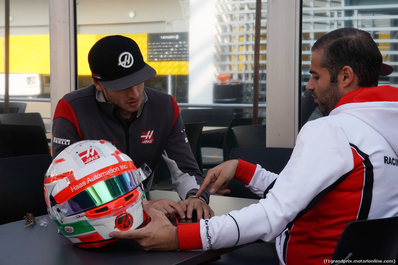 GP MESSICO, 26.10.2017 - Antonio Giovinazzi (ITA) Haas F1 Team Test Driver