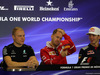 GP MESSICO, 26.10.2017 - Conferenza Stampa, Valtteri Bottas (FIN) Mercedes AMG F1 W08, Sebastian Vettel (GER) Ferrari SF70H e Pierre Gasly (FRA) Scuderia Toro Rosso STR12