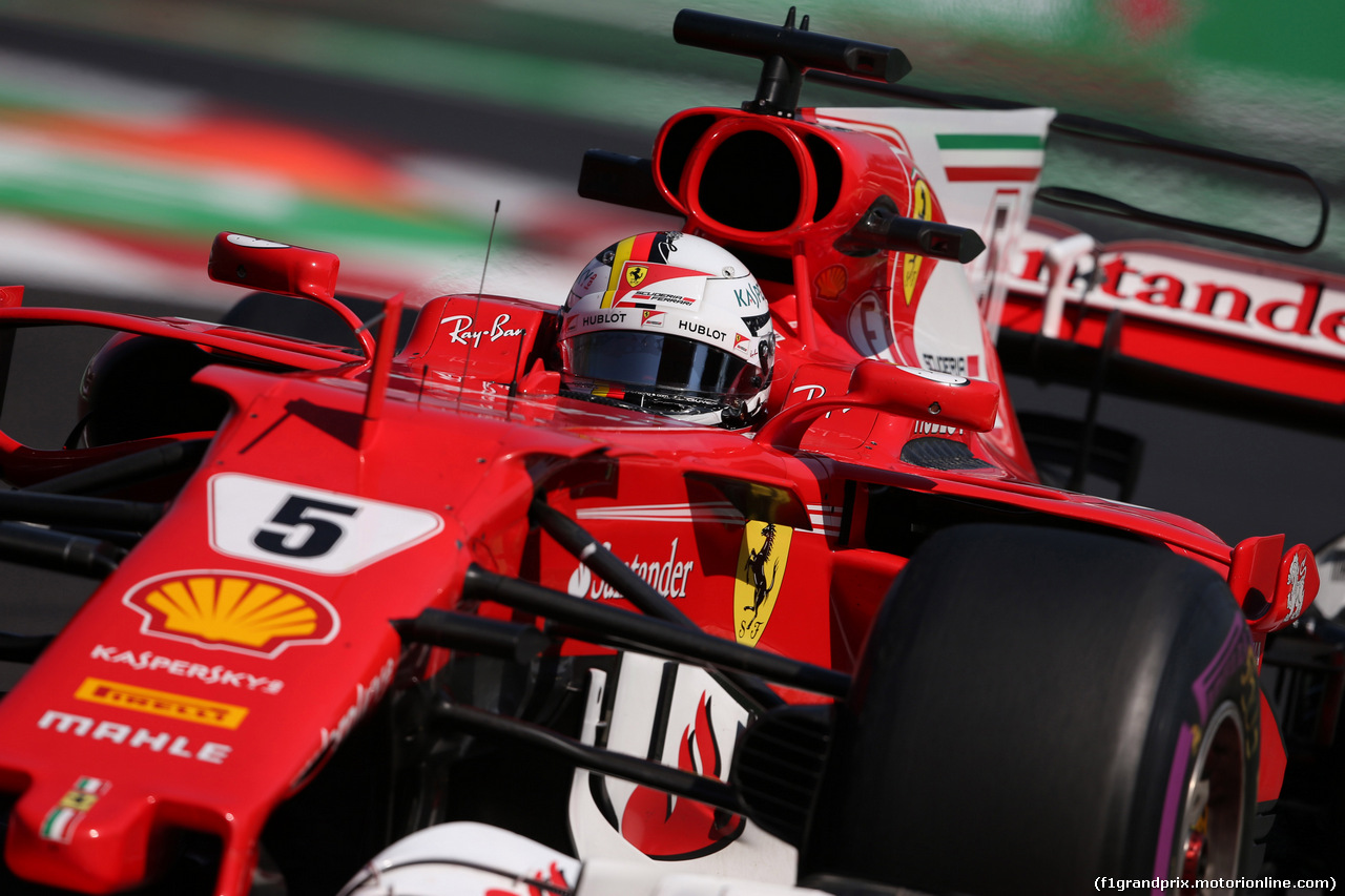 GP MESSICO, 27.10.2017 - Prove Libere 2, Sebastian Vettel (GER) Ferrari SF70H