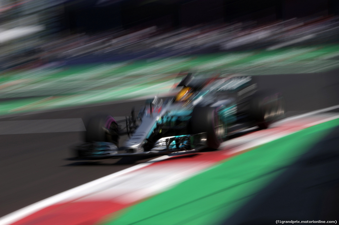 GP MESSICO, 27.10.2017 - Prove Libere 2, Lewis Hamilton (GBR) Mercedes AMG F1 W08