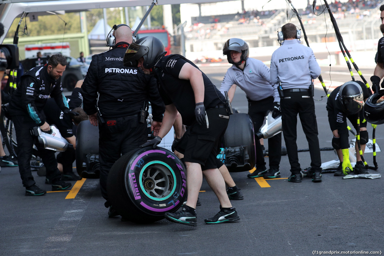 GP MESSICO, 28.10.2017 - Prove Libere 3, Valtteri Bottas (FIN) Mercedes AMG F1 W08