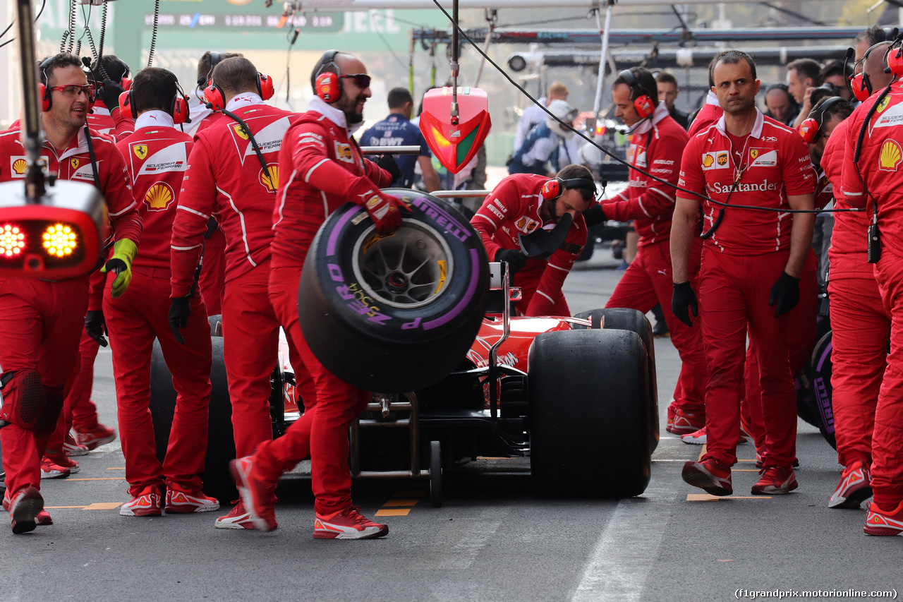 GP MESSICO, 28.10.2017 - Prove Libere 3, Sebastian Vettel (GER) Ferrari SF70H