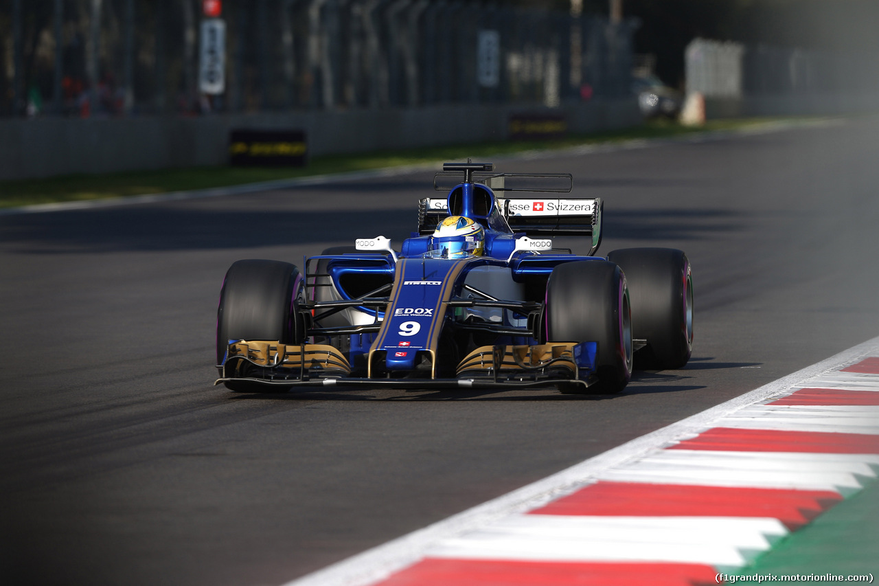 GP MESSICO, 28.10.2017 - Prove Libere 3, Marcus Ericsson (SUE) Sauber C36