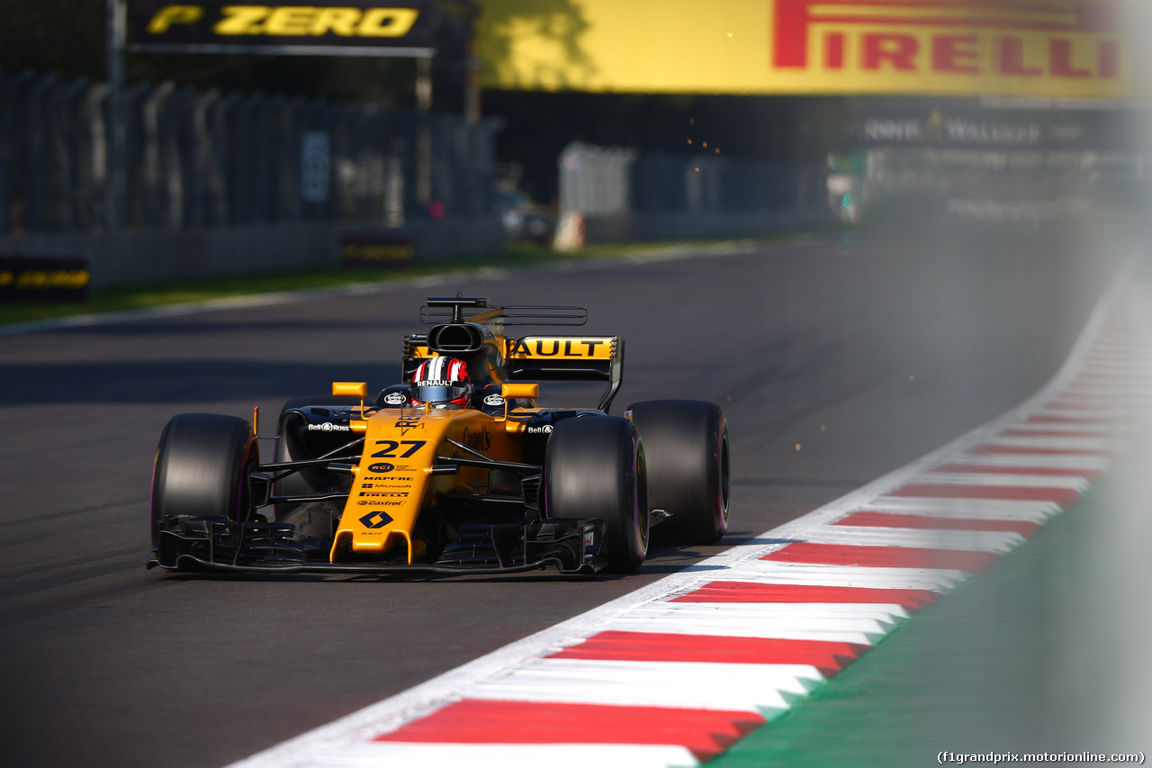GP MESSICO, 28.10.2017 - Prove Libere 3, Nico Hulkenberg (GER) Renault Sport F1 Team RS17