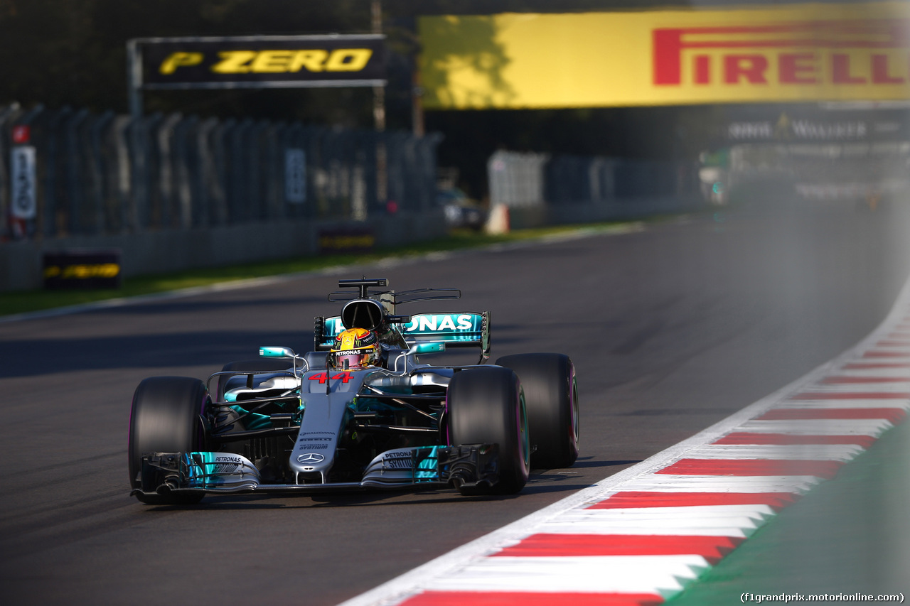 GP MESSICO, 28.10.2017 - Prove Libere 3, Lewis Hamilton (GBR) Mercedes AMG F1 W08