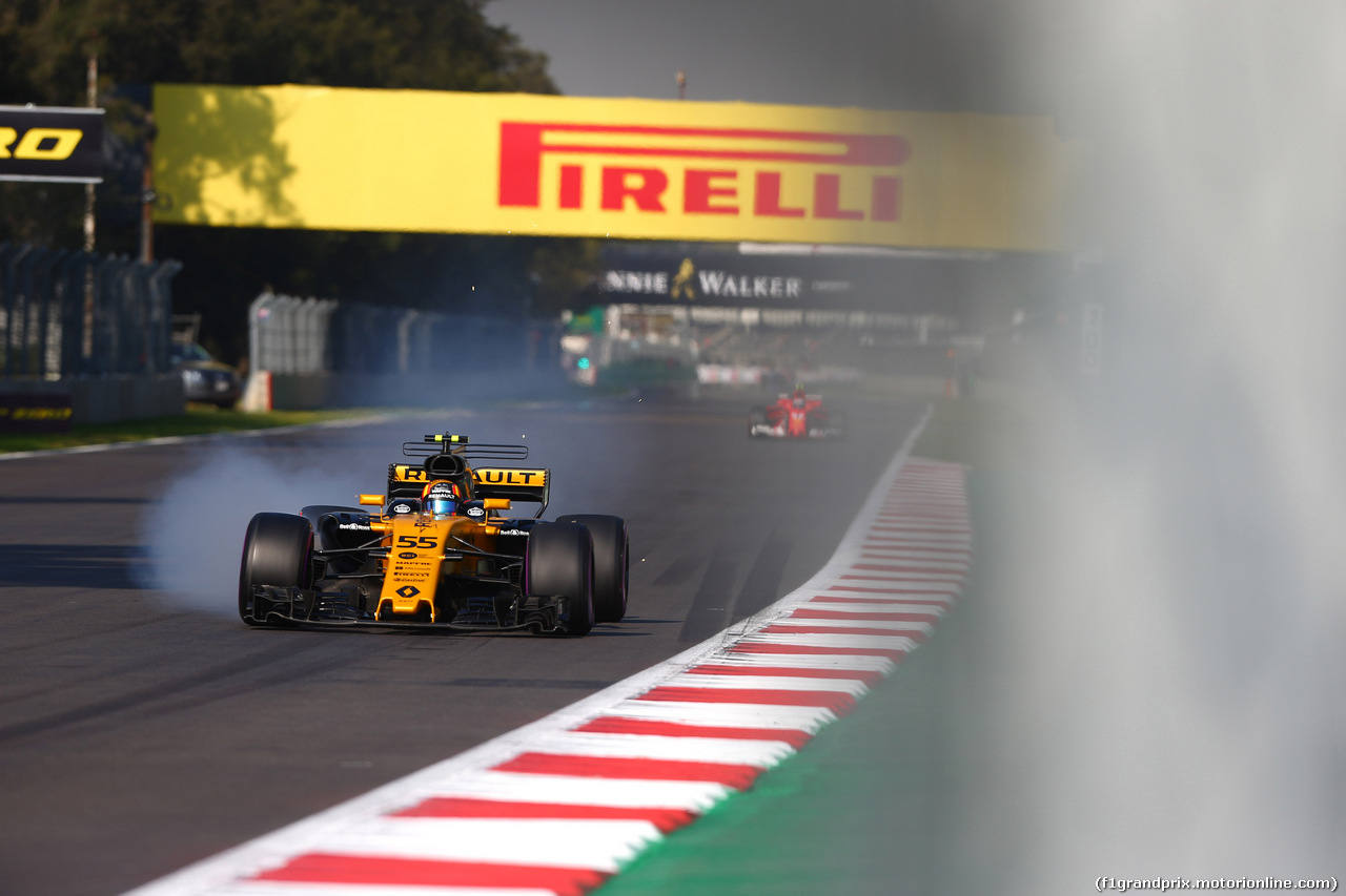 GP MESSICO, 28.10.2017 - Prove Libere 3, Carlos Sainz Jr (ESP) Renault Sport F1 Team RS17