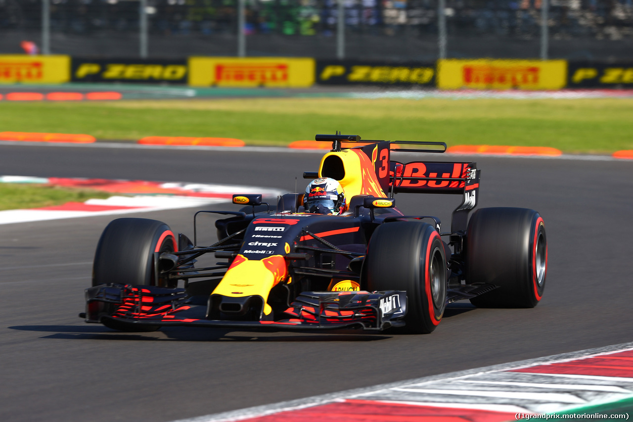 GP MESSICO, 28.10.2017 - Prove Libere 3, Daniel Ricciardo (AUS) Red Bull Racing RB13