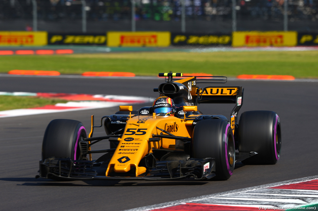 GP MESSICO, 28.10.2017 - Prove Libere 3, Carlos Sainz Jr (ESP) Renault Sport F1 Team RS17