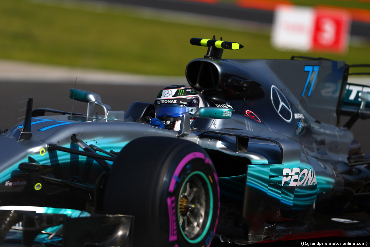 GP MESSICO, 28.10.2017 - Prove Libere 3, Valtteri Bottas (FIN) Mercedes AMG F1 W08