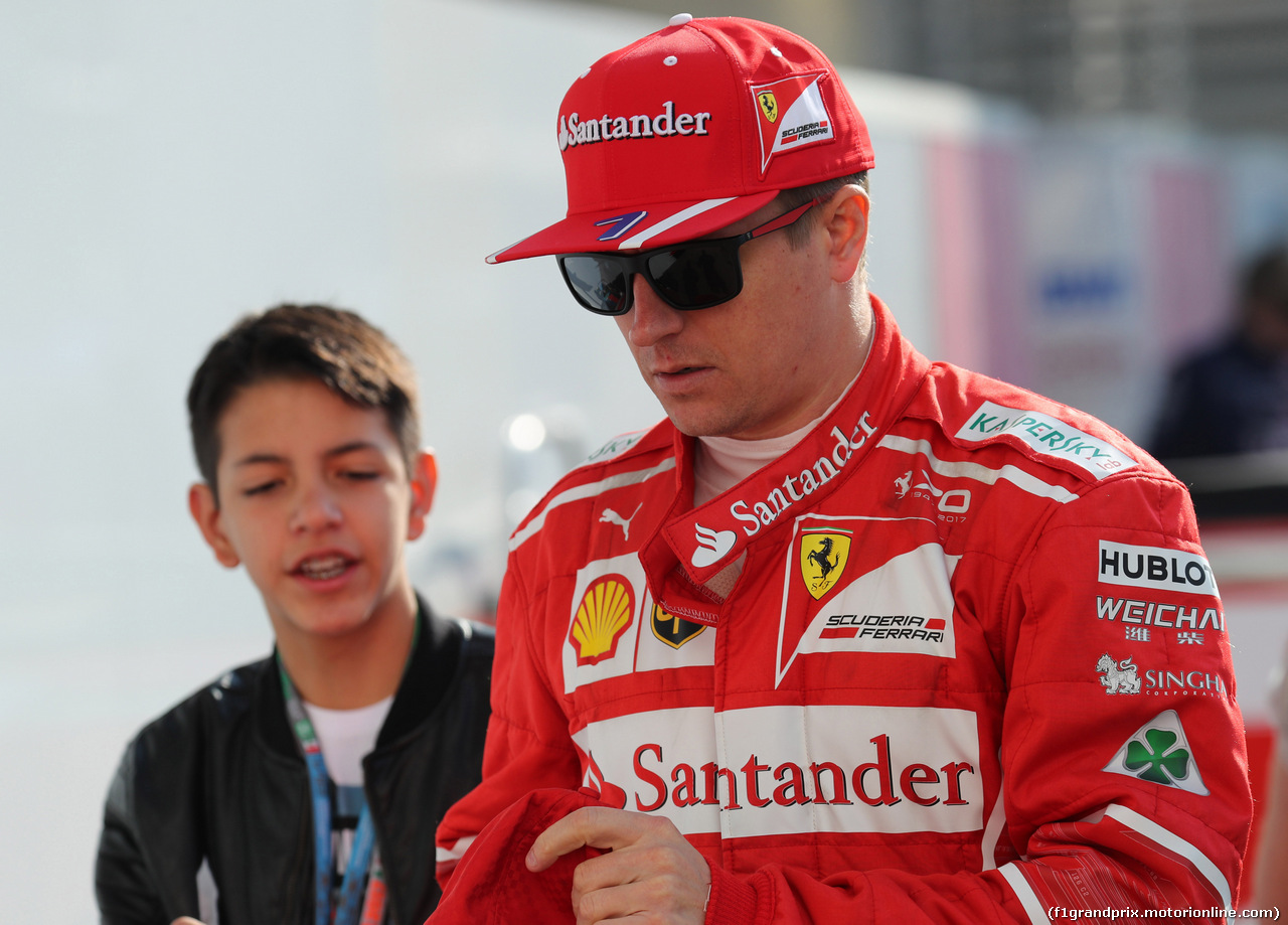 GP MESSICO, 28.10.2017 - Prove Libere 3, Kimi Raikkonen (FIN) Ferrari SF70H