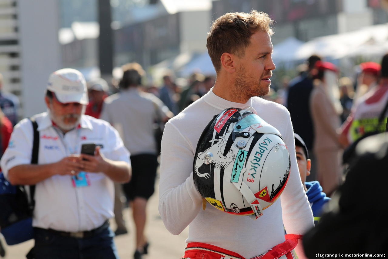 GP MESSICO, 28.10.2017 - Prove Libere 3, Sebastian Vettel (GER) Ferrari SF70H