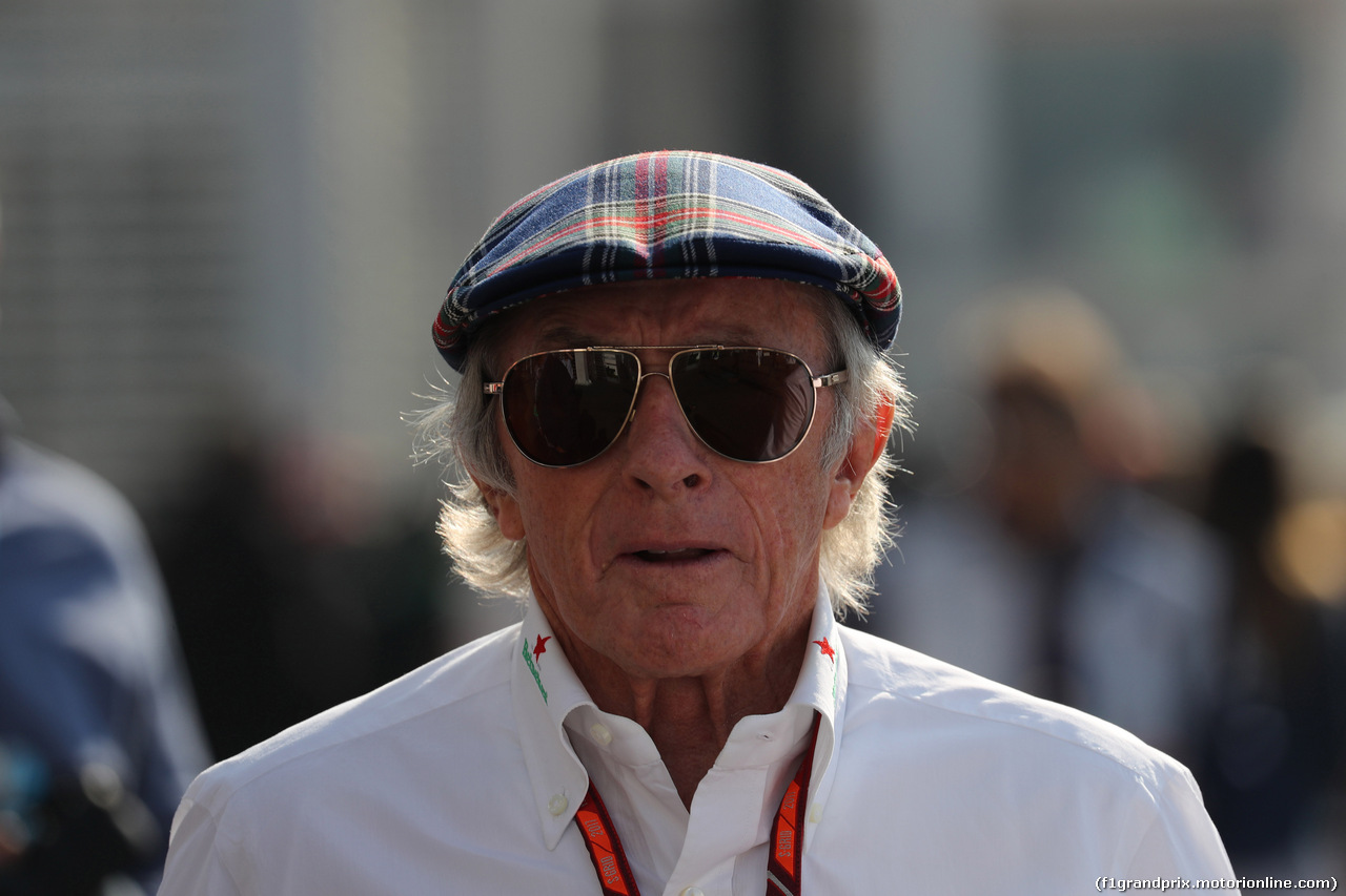 GP MESSICO, 28.10.2017 - Prove Libere 3, Sir Jackie Stewart (GBR)