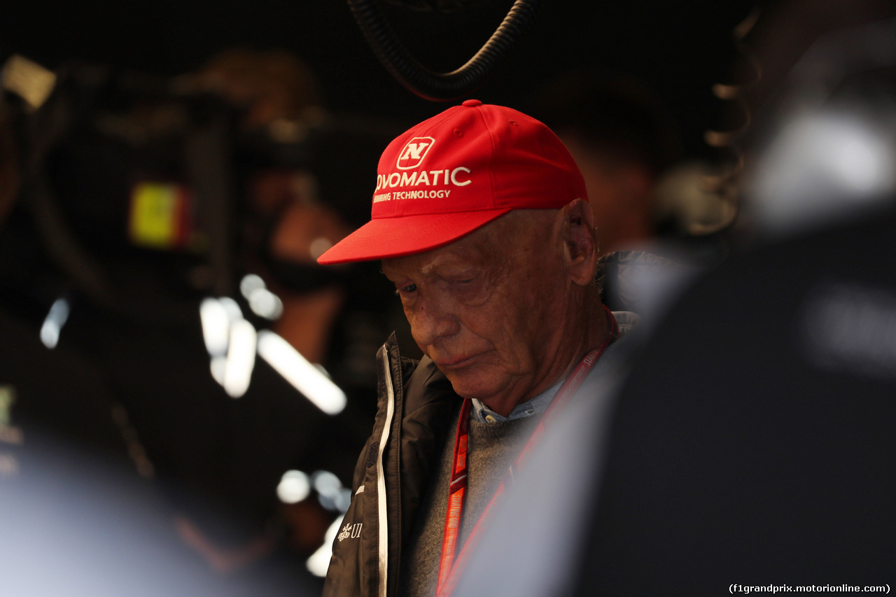 GP MESSICO, 28.10.2017 - Prove Libere 3, Nikki Lauda (AU), Mercedes