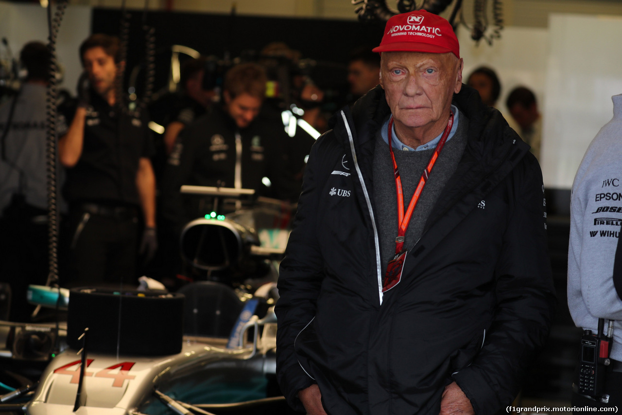 GP MESSICO, 28.10.2017 - Prove Libere 3, Nikki Lauda (AU), Mercedes